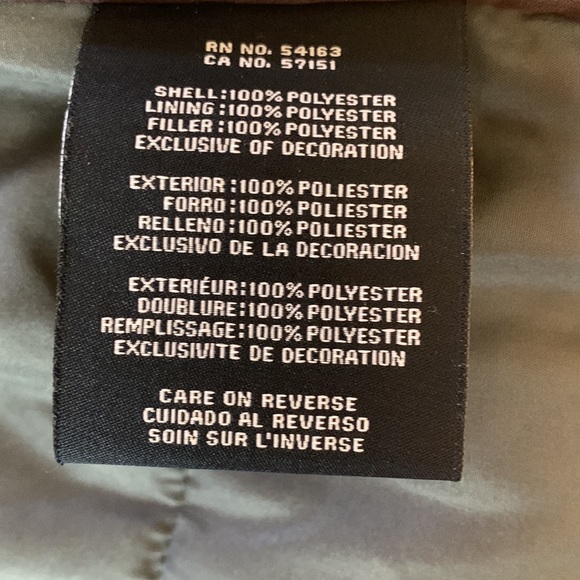 NWOT Tommy Hilfiger Men’s Chocolate Brown  Bomber Jacket Size Large - Picture 7 of 10